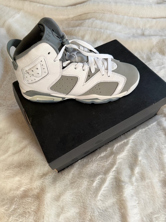 Jordan Kids\' Air Jordan 6 Retro - White & Gray